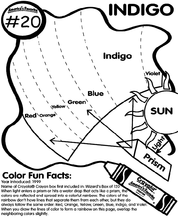 No.20 Indigo coloring page