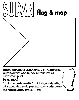 Sudan coloring page