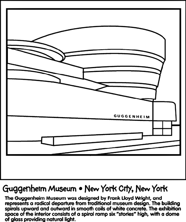 Guggenheim Museum | crayola.com.au