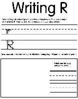 Print R coloring page