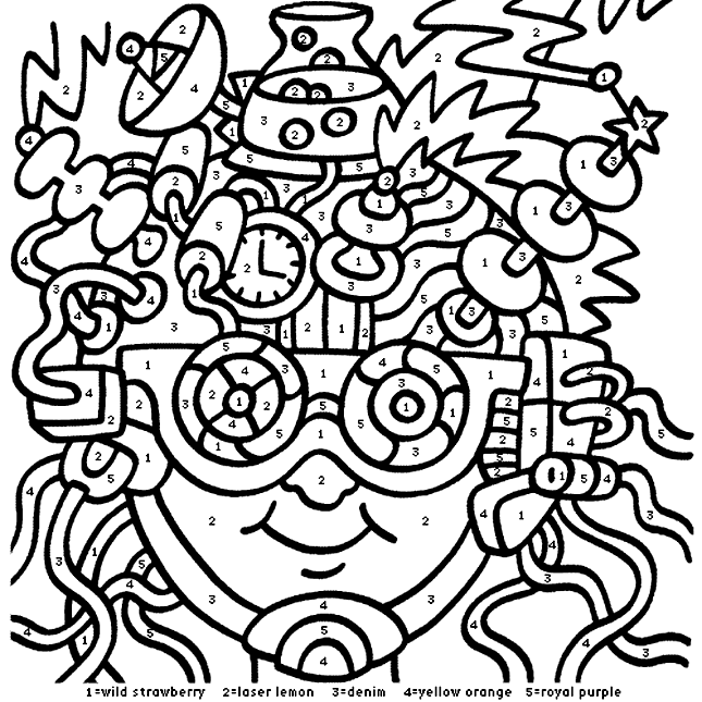 Wild Helmet coloring page