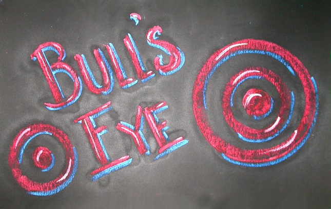 Bull's Eye! craft