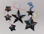 Neon Starfish Danglers craft