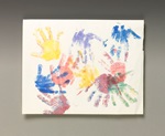 I'm Growing Up! Handprints craft