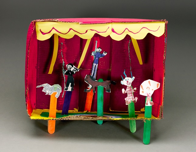 Pop-Up Puppets lesson plan