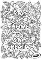 Stay at Home Creativity Flowers