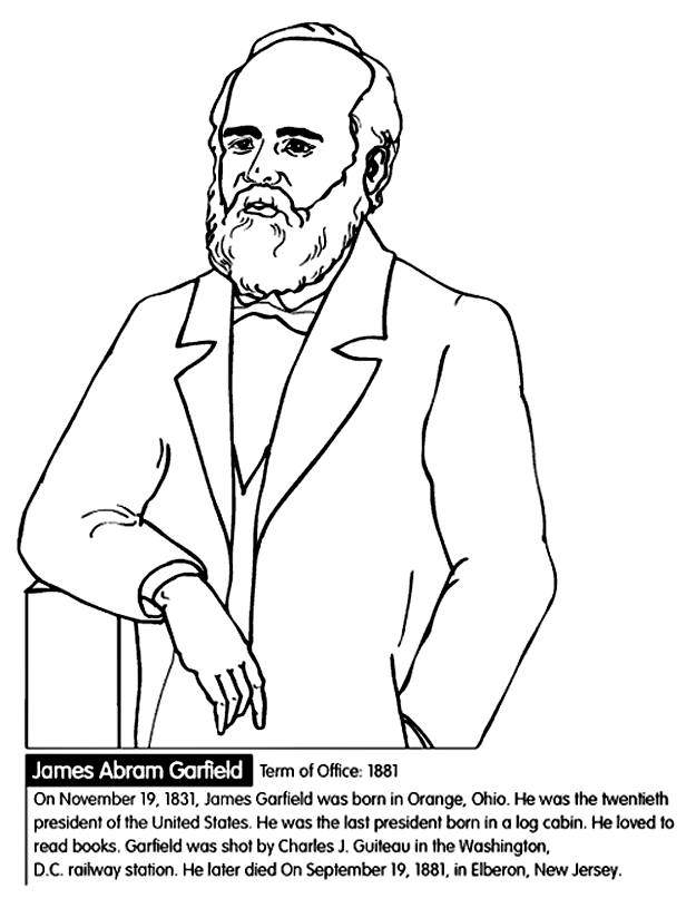 abe lincoln log cabin coloring pages - photo #39