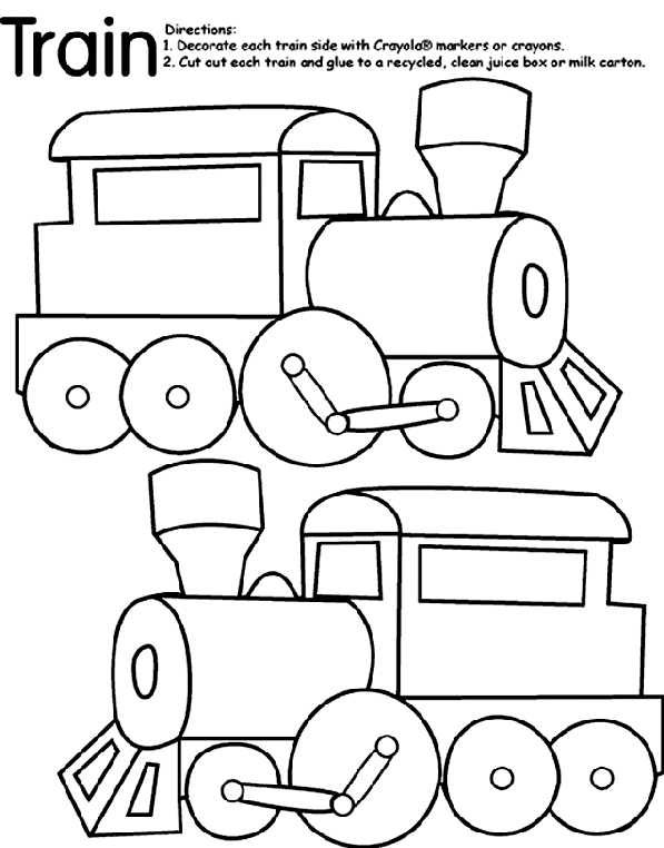 Train | crayola.com.au