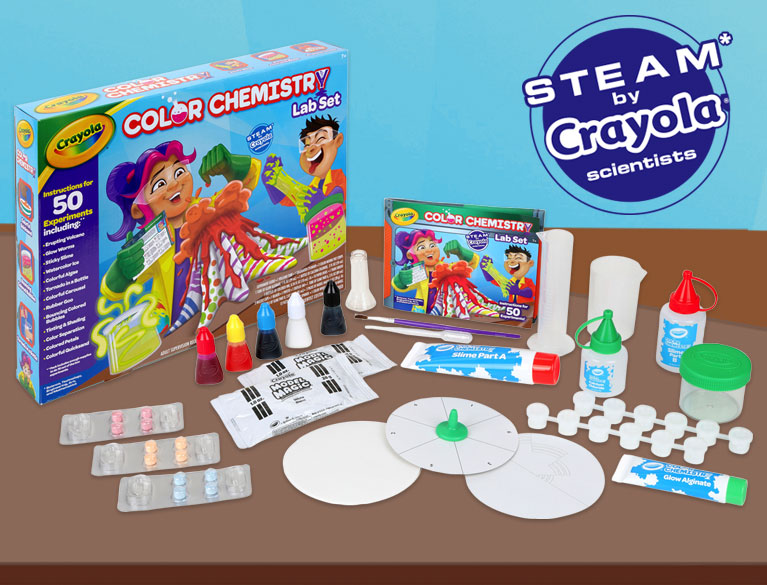 crayola colour chemistry set