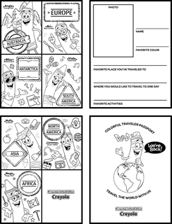 Passport Activity Sheet