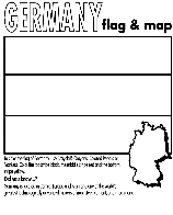 Germany coloring page