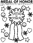 Medal of Honor coloring page