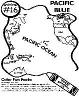 No.16 Pacific Blue coloring page