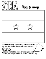 Syria coloring page