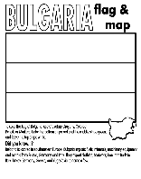 Bulgaria coloring page