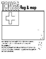 Tonga coloring page