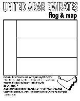 United Arab Emirates coloring page