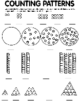 Counting Patterns coloring page