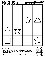 Sudoku A-9 coloring page