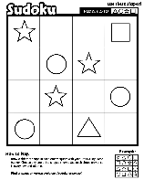 Sudoku A-10 coloring page