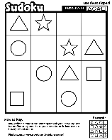 Sudoku A-14 coloring page