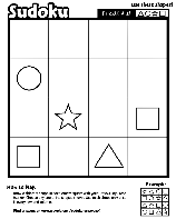 Sudoku A-15 coloring page