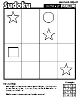 Sudoku A-17 coloring page