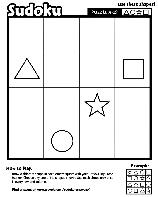 Sudoku A-19 coloring page