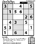 Sudoku C-5 coloring page