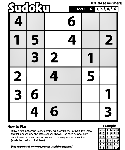 Sudoku C-6 coloring page