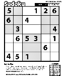 Sudoku C-7 coloring page
