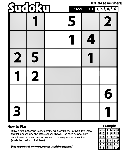 Sudoku C-10 coloring page