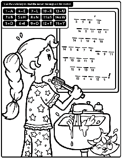 Message Decoder coloring page