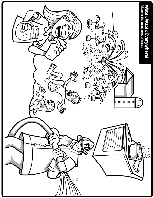 Water, Water, Everywhere! coloring page