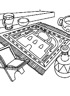 Ready for Ramadan coloring page