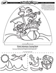 Pirate Adventure coloring page