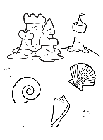 Caribbean Theme 2 coloring page