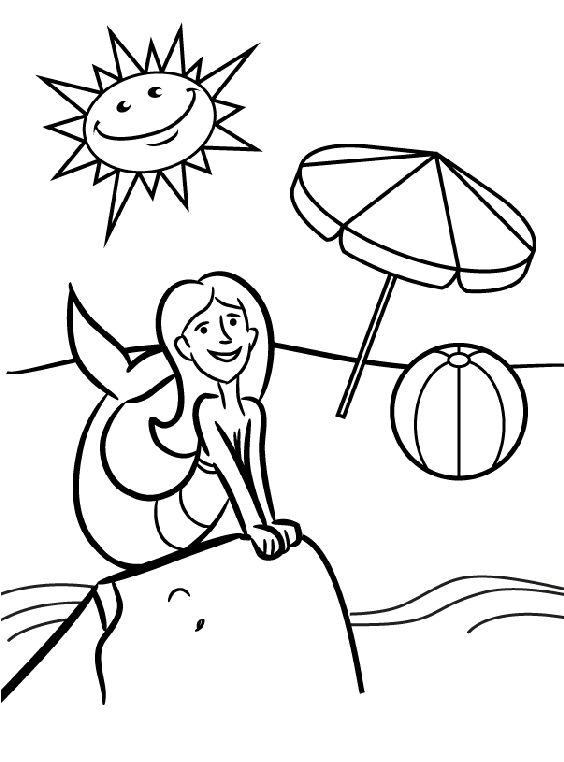Caribbean Theme 3 coloring page