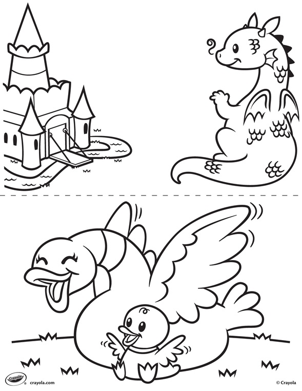 First Pages Dragon And Duck
