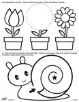 First Pages Flower And Snail