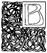 Alphabet Garden B coloring page