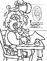 Beethoven coloring page