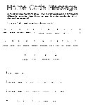 Morse Code Message coloring page