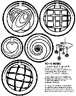 Yo - Yo Mobile coloring page