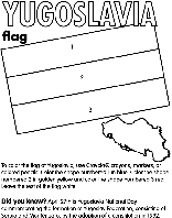 Yugoslavia coloring page