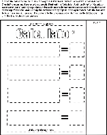Calculator coloring page