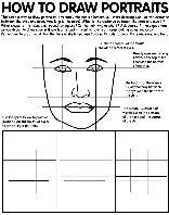 How to Draw Portraits coloring page