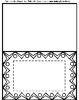 Design Photo Frame coloring page