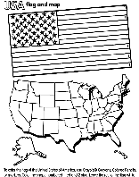 United States of America coloring page