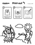 Robin Hood coloring page